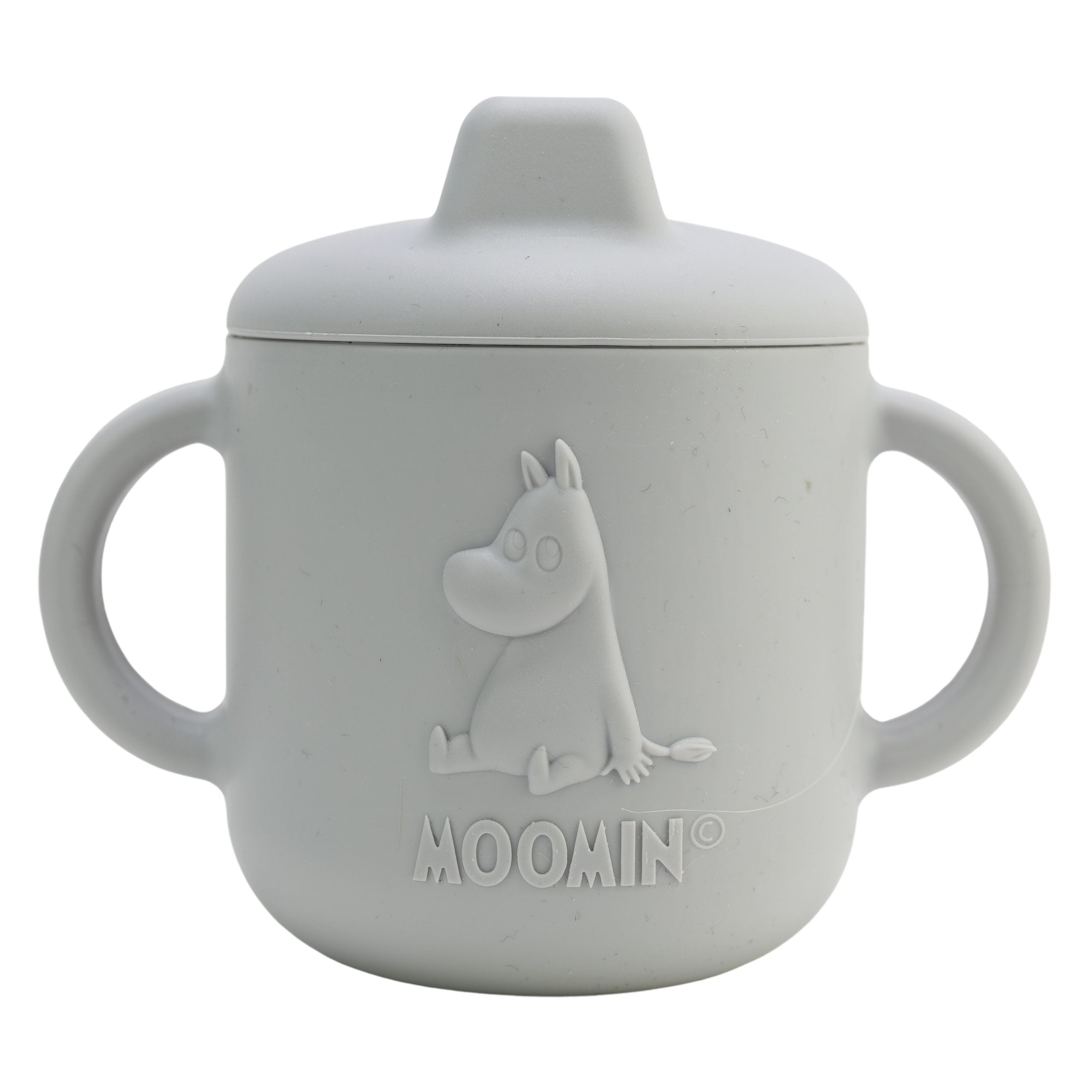 Moomin Silicone, Sippy Cup, Easy Grey