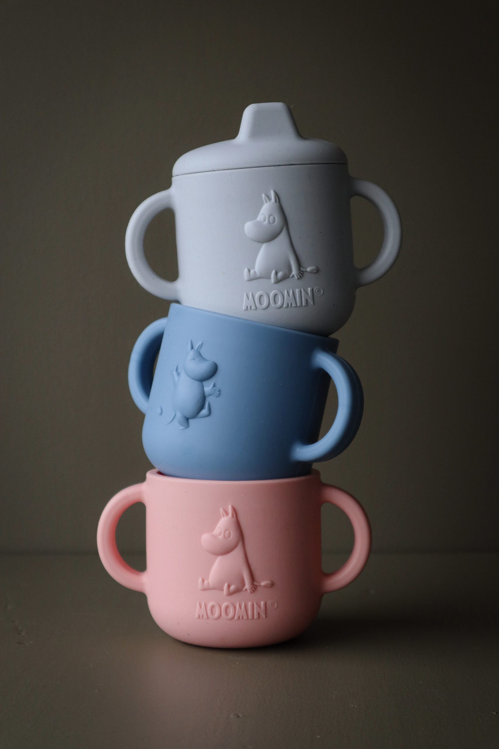 Moomin Silicone, Sippy Cup, Lovely Pink