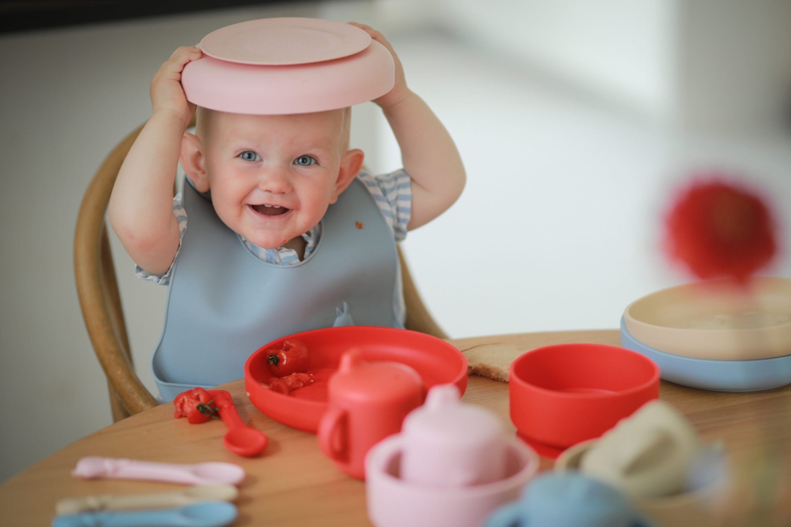 Moomin Silicone, Bowl with  anti-slip, Latte