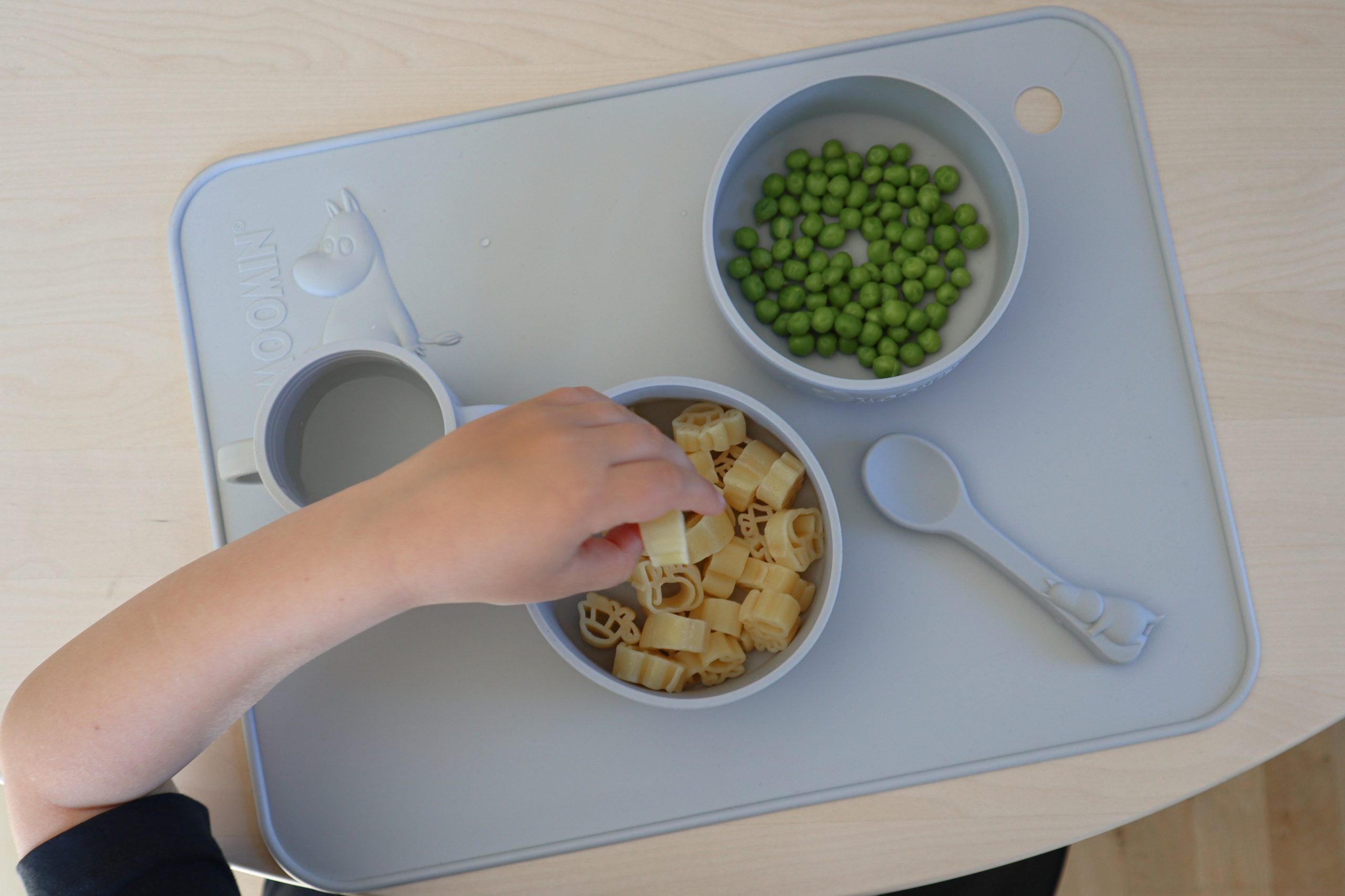 Moomin Silicone, Sippy Cup, Easy Grey