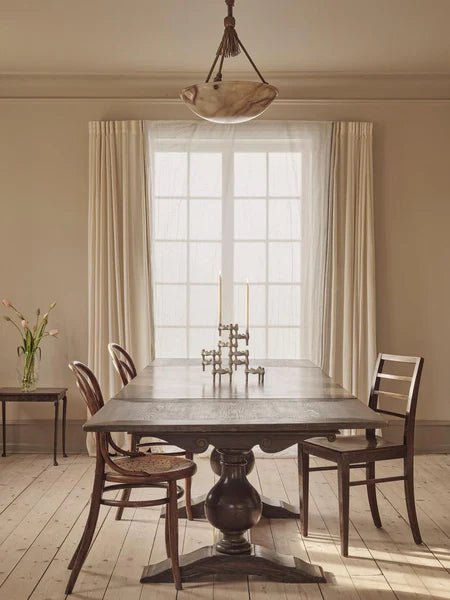 STOFF Nagel Quist Candle Holder, Brushed Chrome, Set of 3