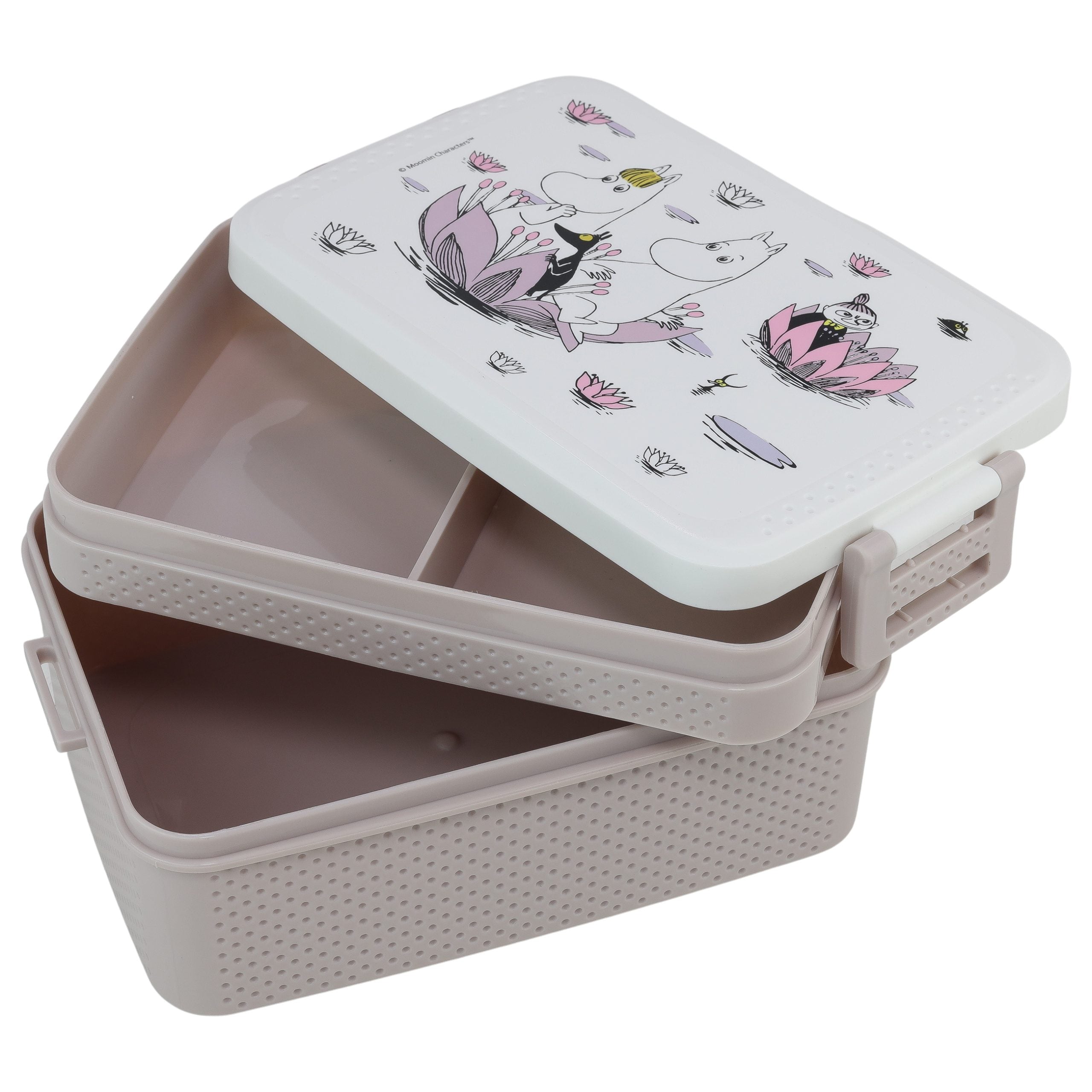 Moomin Lunchbox, jungle, purple/pink