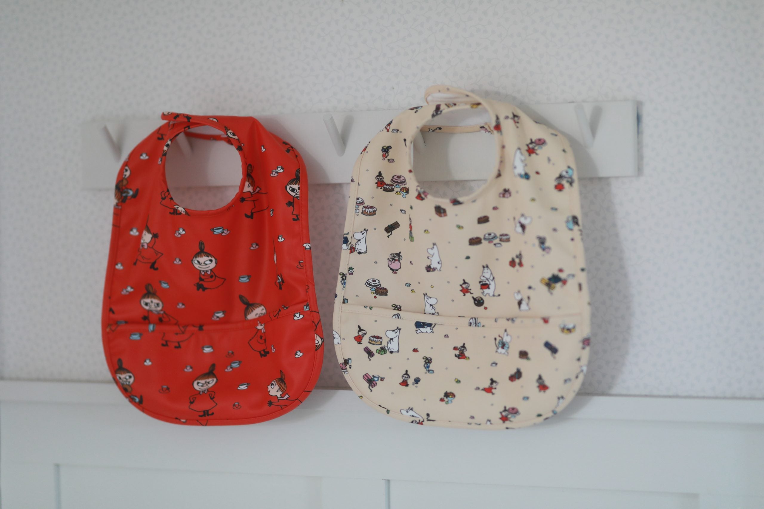 Moomin Litle My, Bib, red