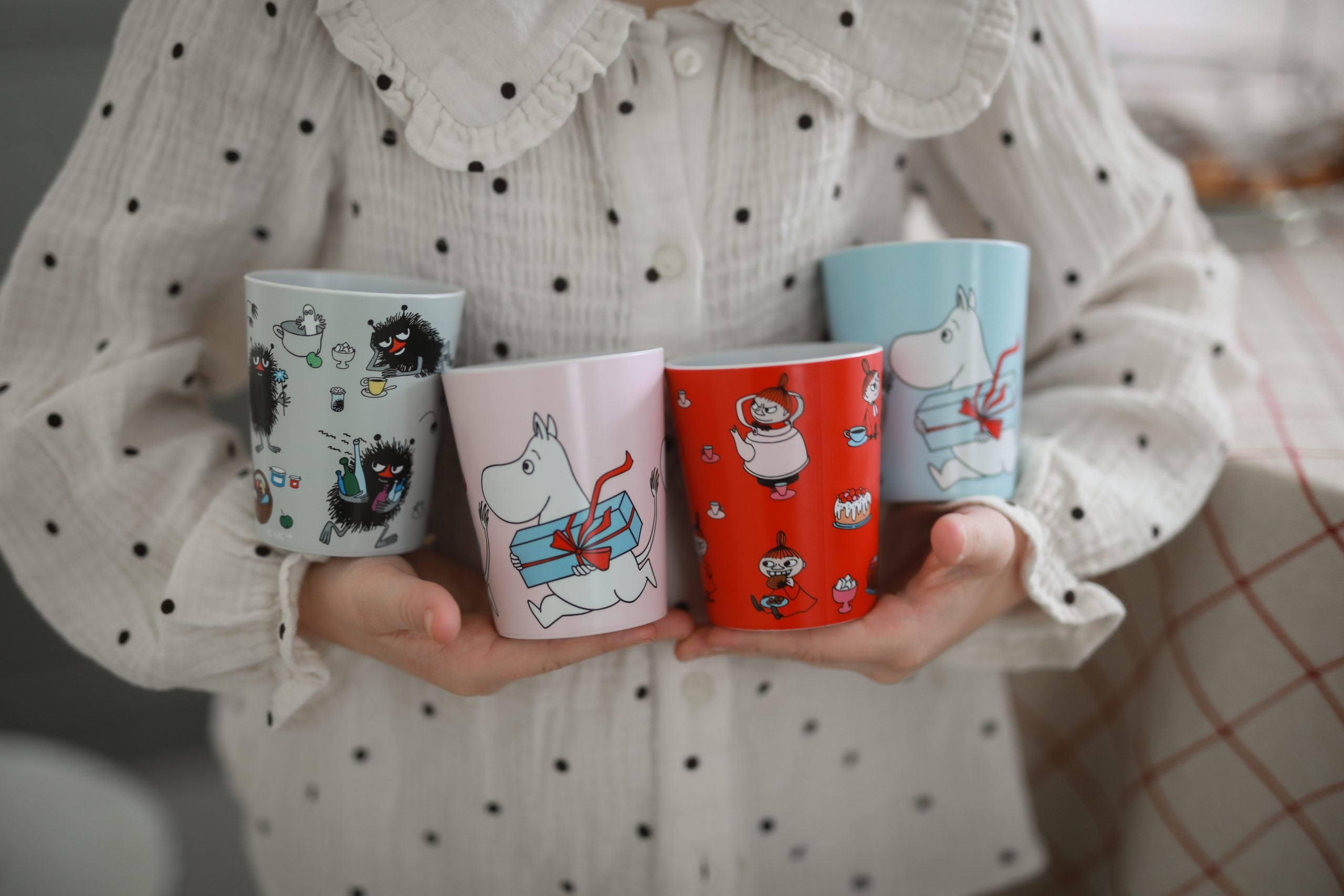 Moomin Picknick, Tumblermug,  pink