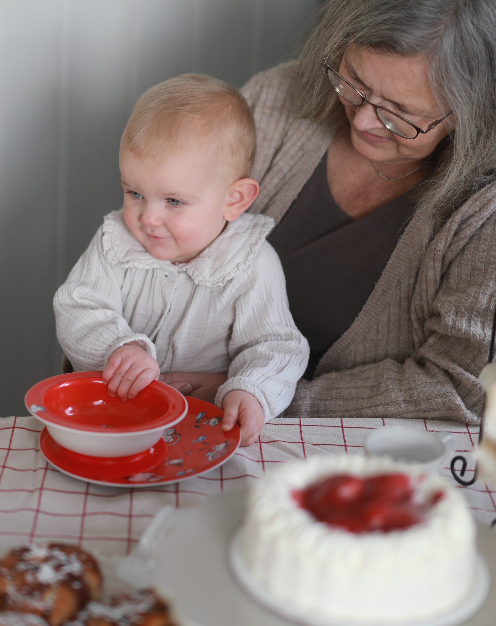 Moomin Little My, Suction Bowl,  red