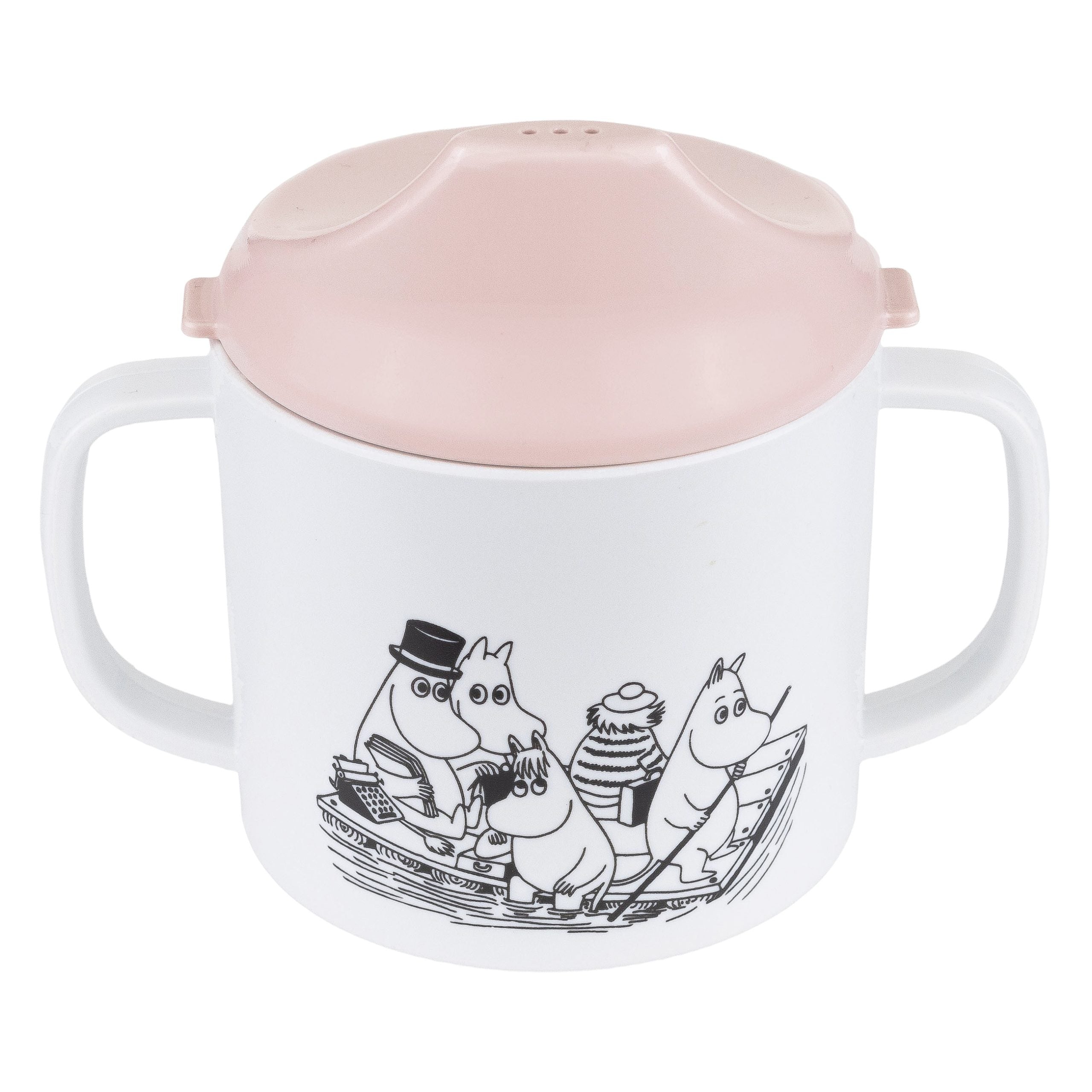 Moomin Water & Bath, Non Spill  Cup, pink