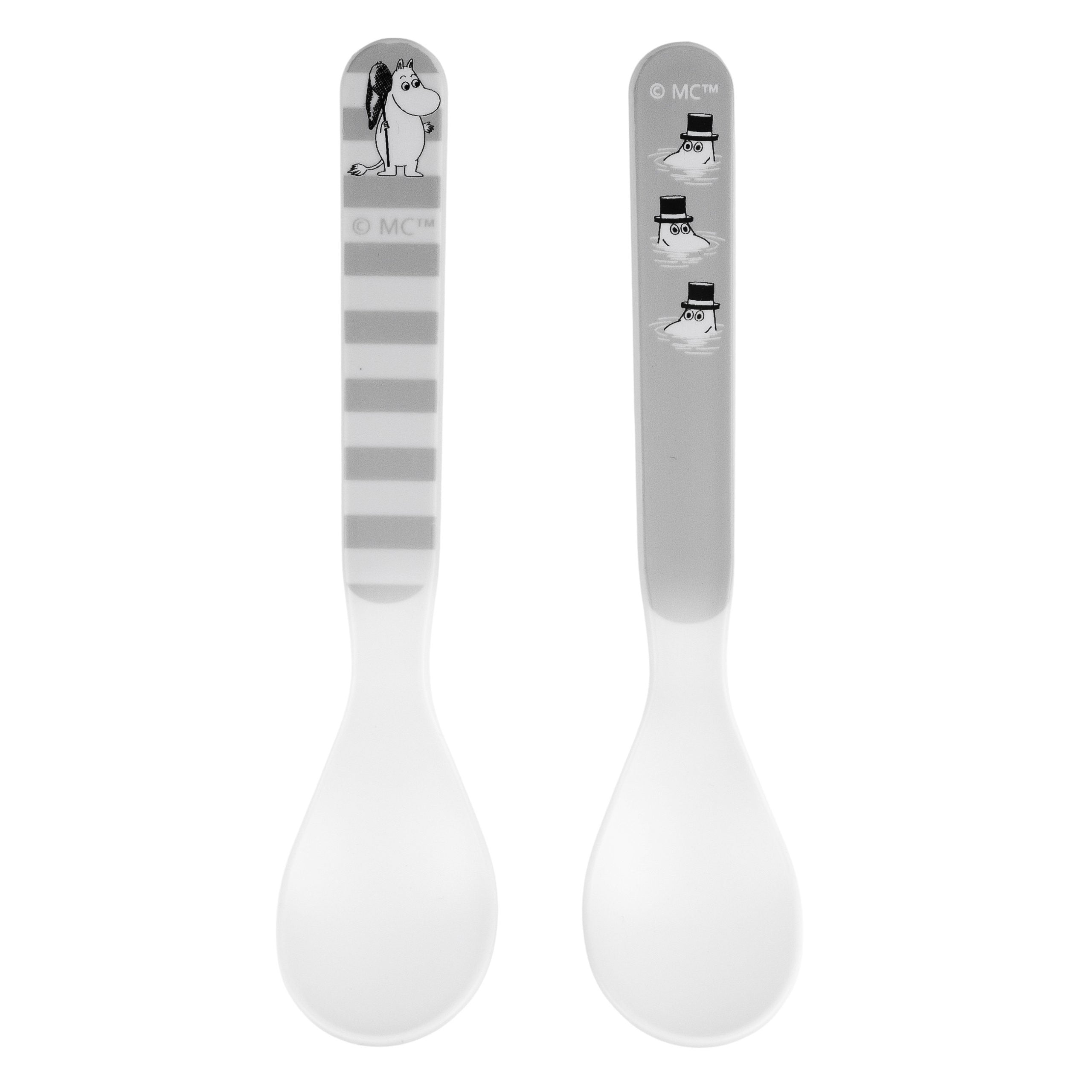 Moomin Water & Bath, Spoons,  2-pack, grey