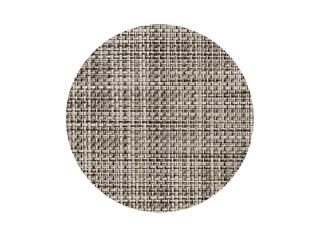 Chilewich Coasters Mini Basketweave (Set of 4) gravel