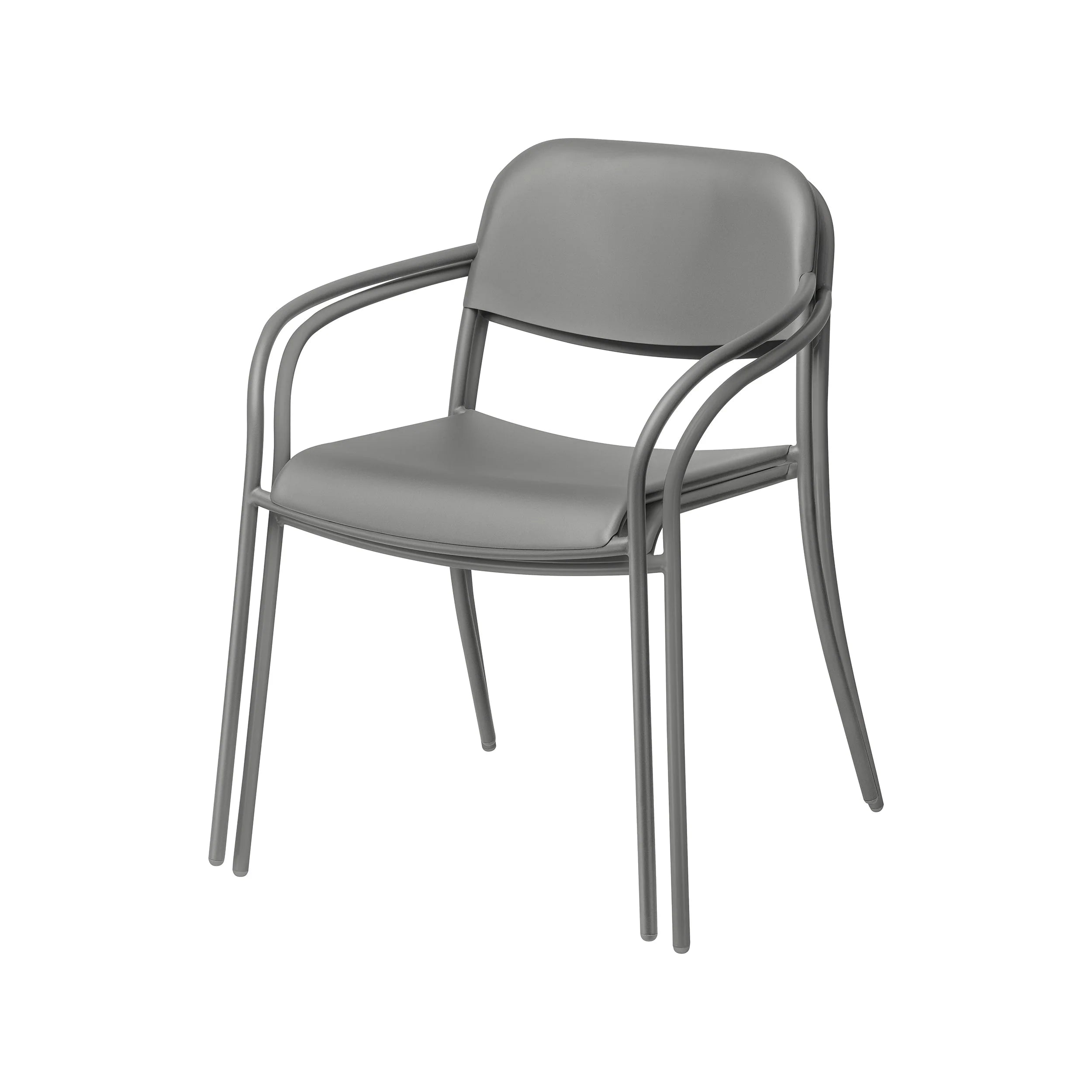 YUA Outdoor Armchair - Set Of 2 -Granite Grey