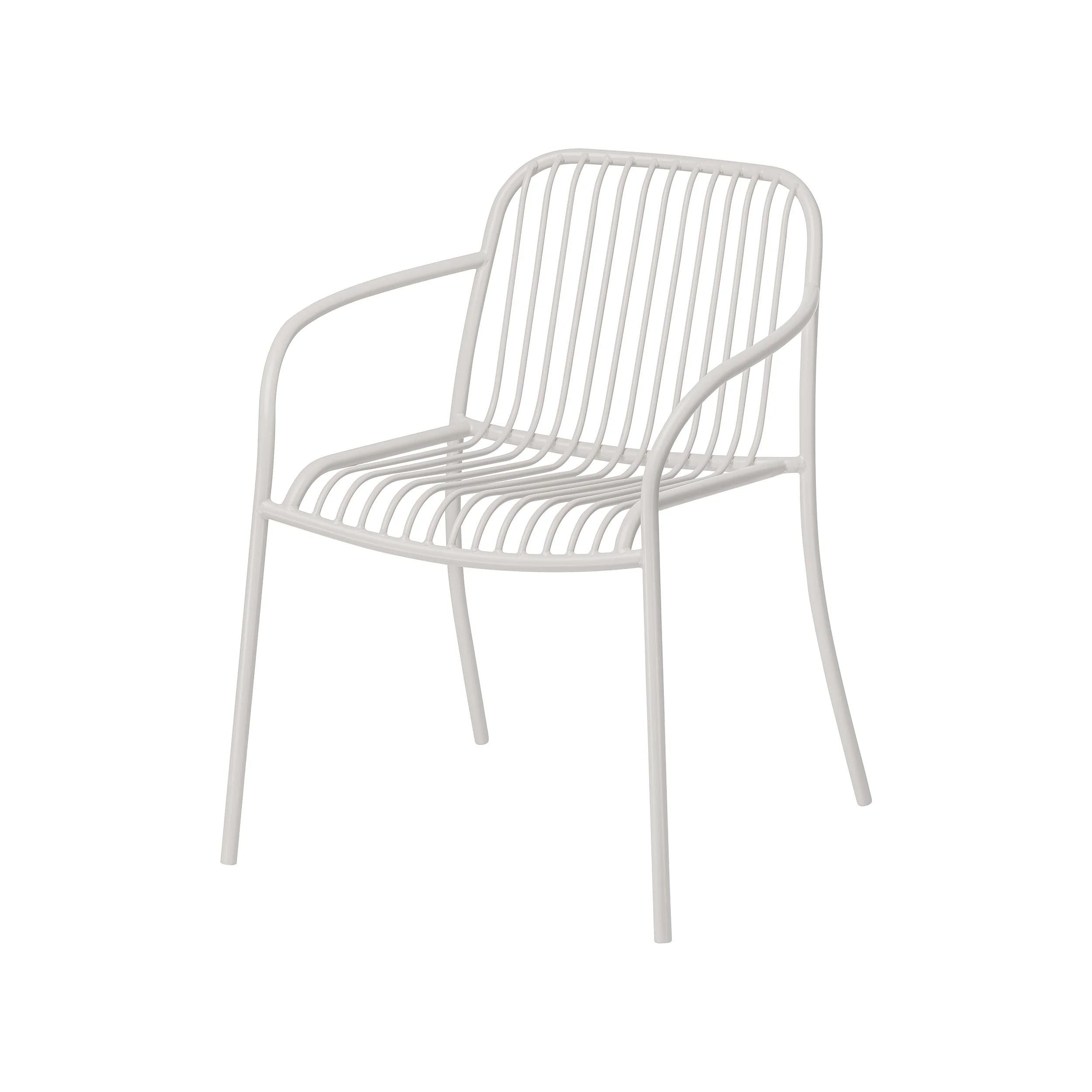 YUA WIRES Outdoor Armchair - Set Of 2 -Silk Grey