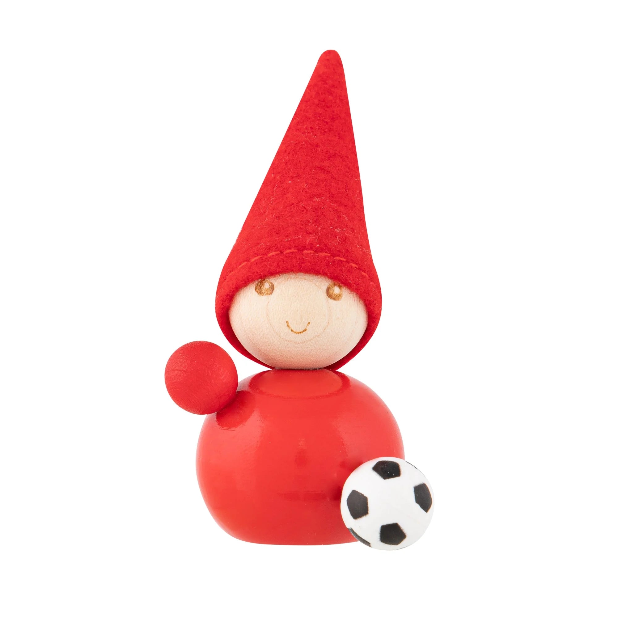 Tonttu Elf 9cm Footballer elf / Soccer elf PLAYER C600