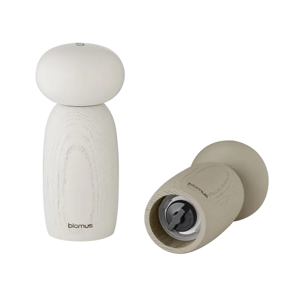 MOLI Salt & Pepper Mill, Set 2 - Oak