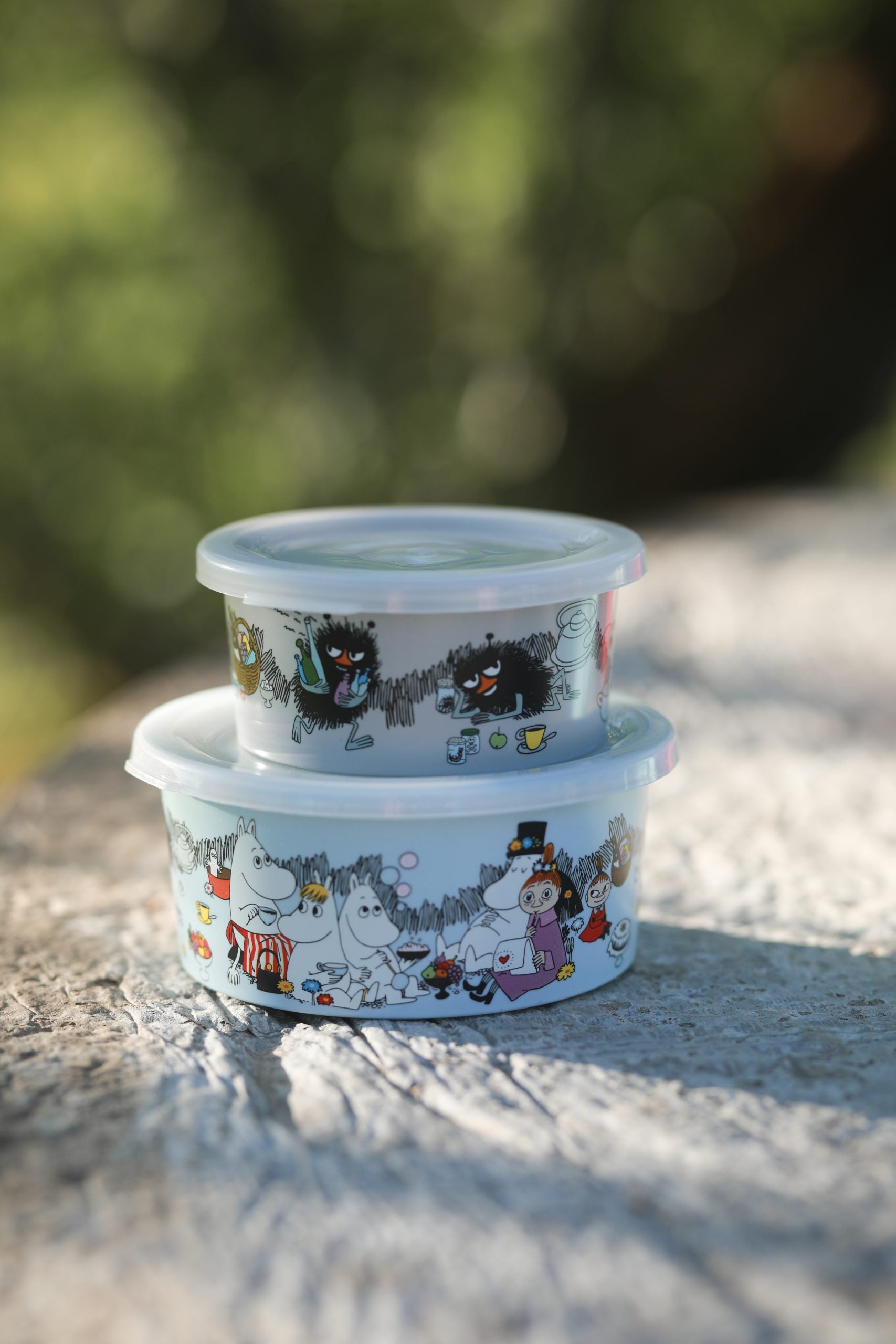 Moomin Snackboxes, 2-pack -Picknick Stinky