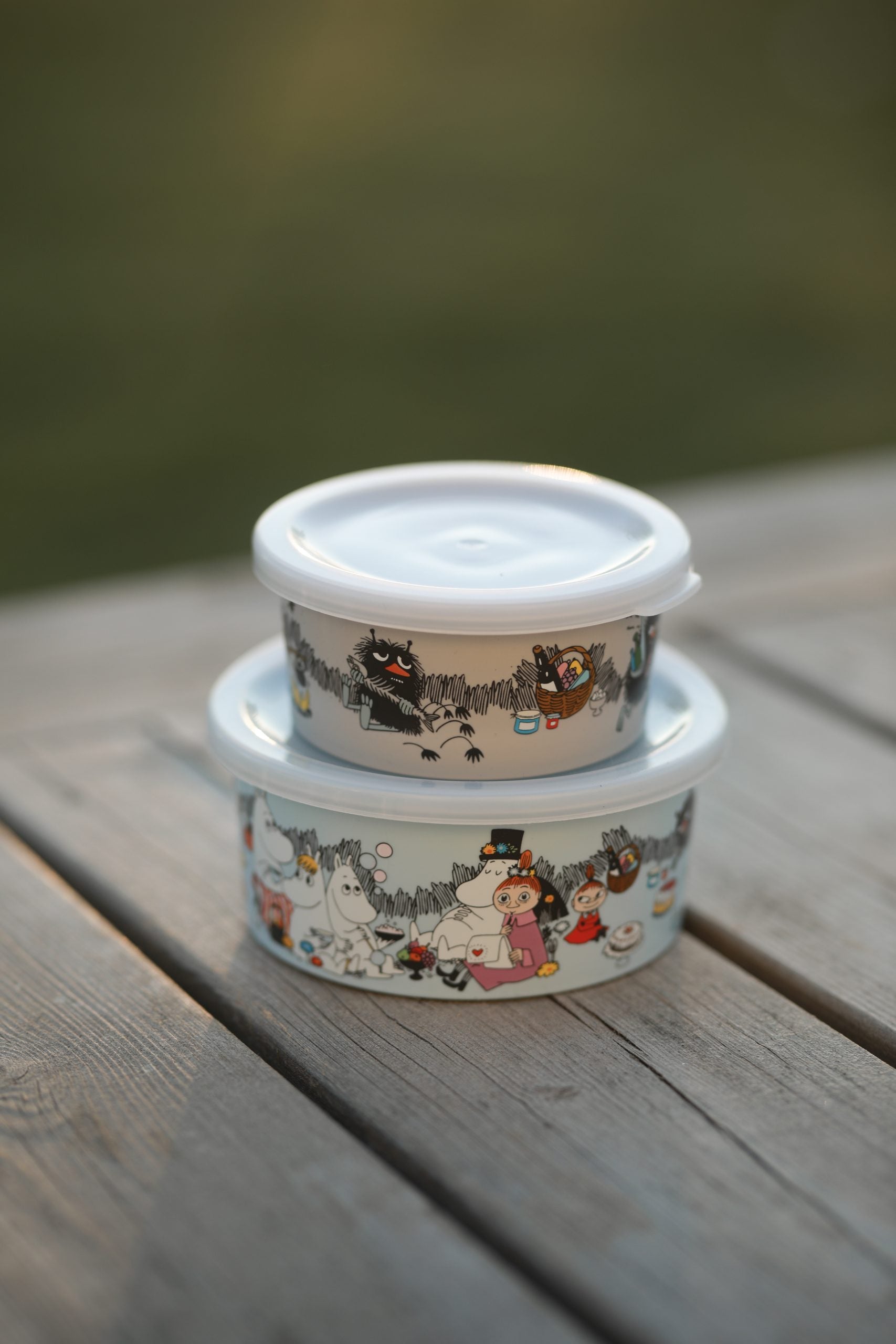 Moomin Snackboxes, 2-pack -Picknick Stinky