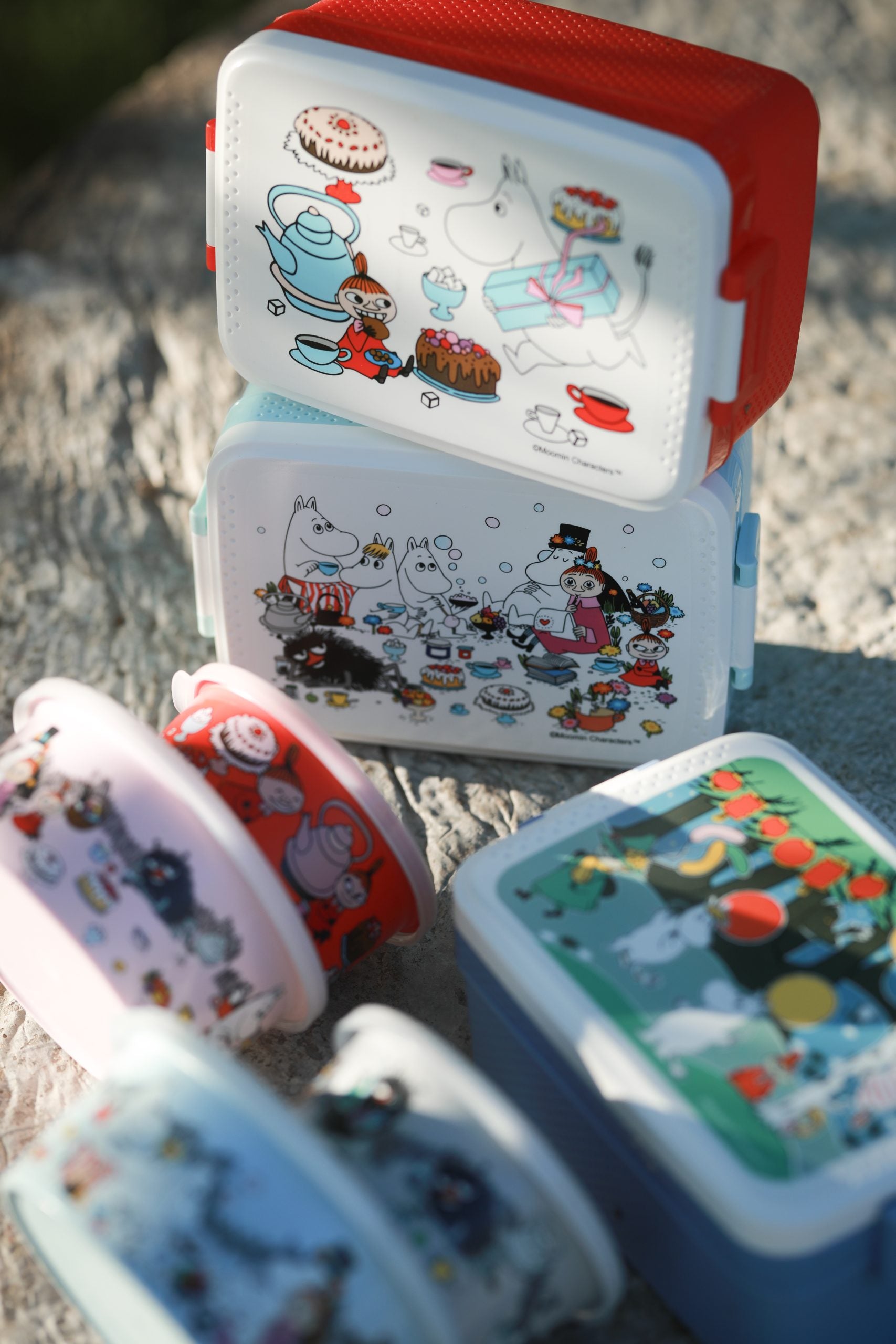 Moomin Festivities, Snackboxes, 2-pack