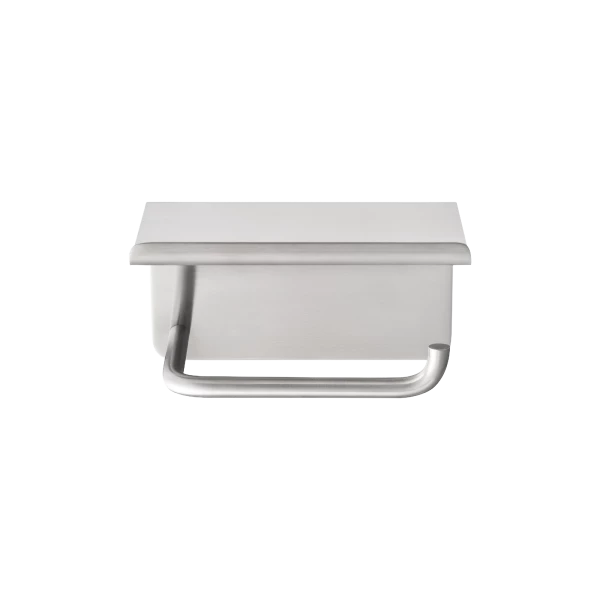 MODO Toilet Paper Holder With Tray - Stainless Steel