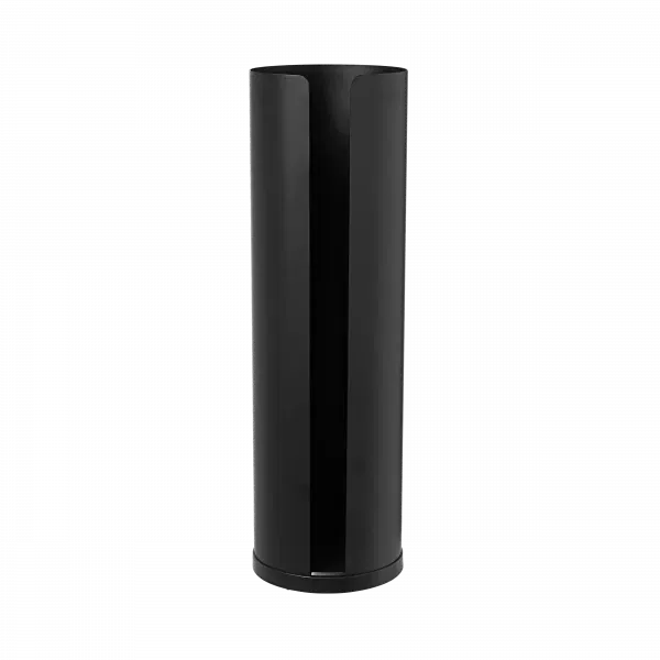 NEXIO Toilet Roll Holder - Stainless Steel Black, for 4 rolls