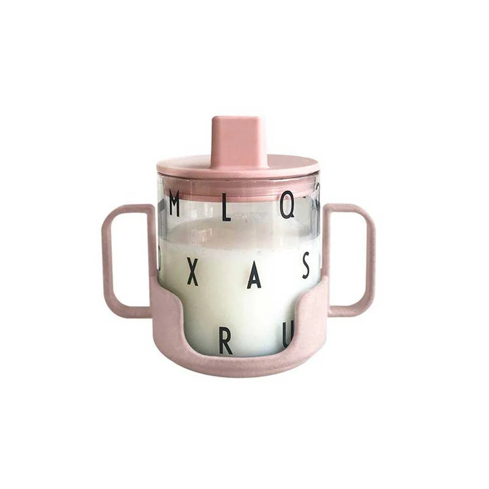 Kids Personal Tritan drinking glass Sippy lid (muliple colours)