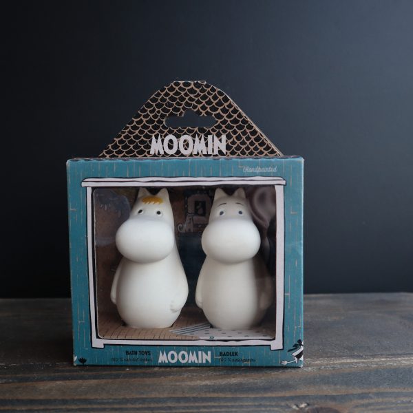 Moomin natural rubber fiqures 2 pk