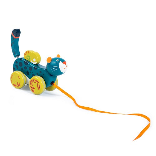 Dans la Jungle - Pull Along Panther