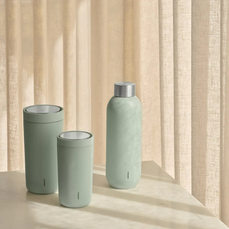 To Go Click steel cup 0,4L minty moss