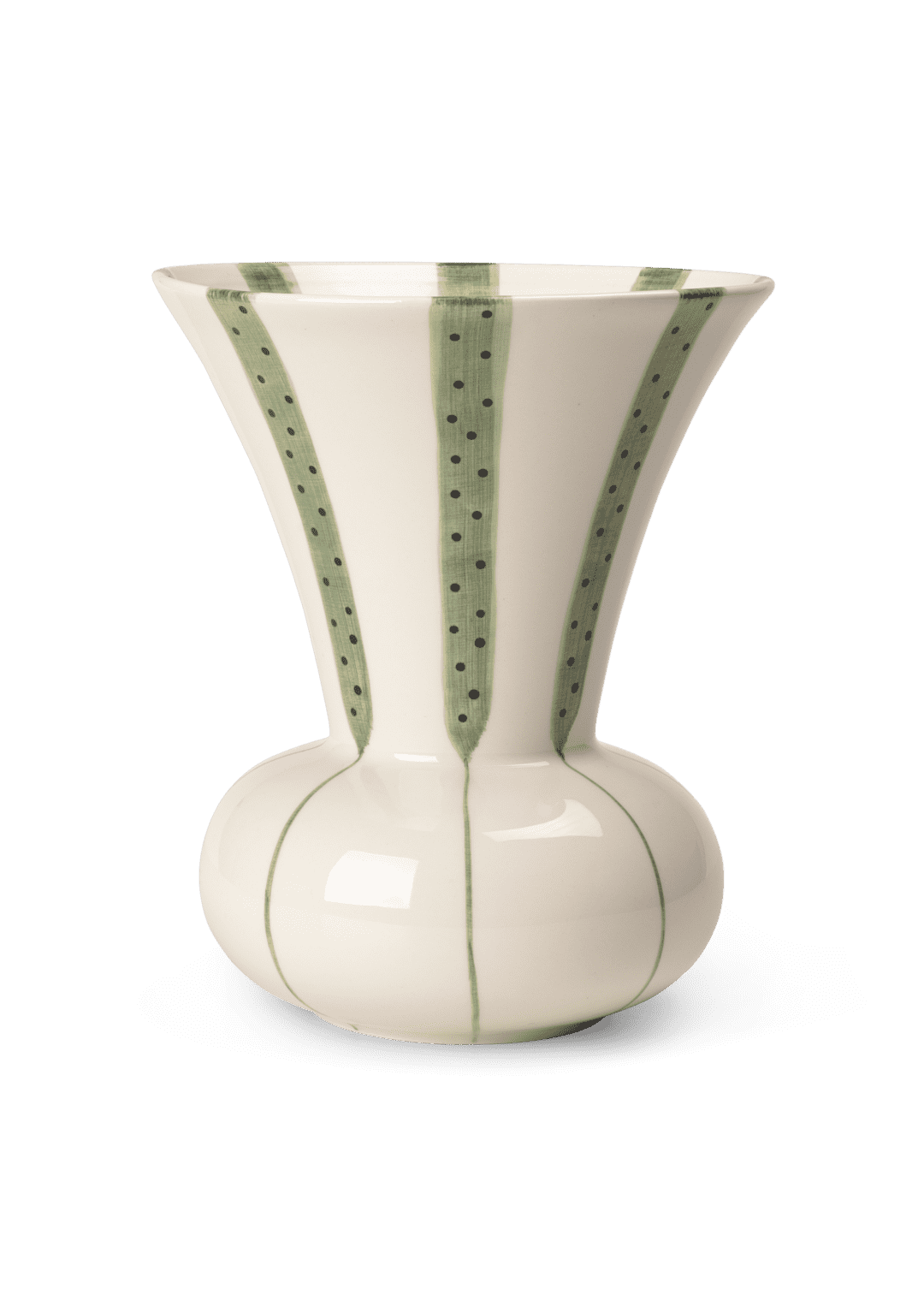 Kähler Signature Vase H20 cm /  7.9'' Green