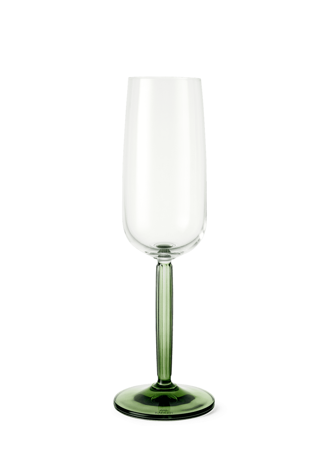 Hammershøi Champagne Glass Green 2 Pcs. 24 cl / 8.1 oz