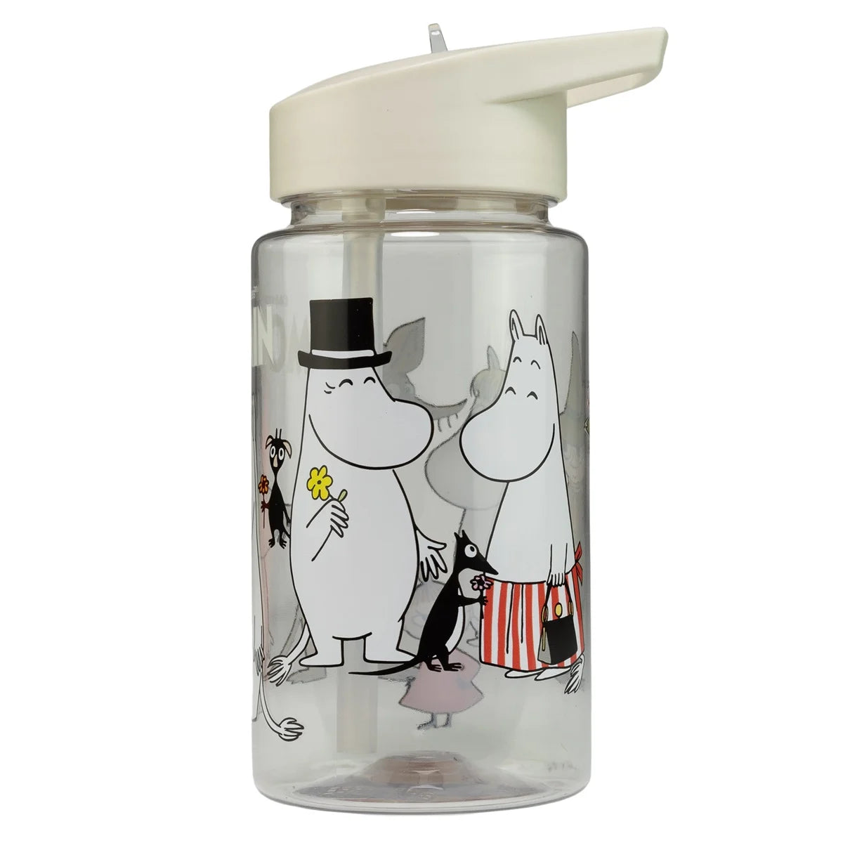 Moomin Water bottle -Moomin family beige