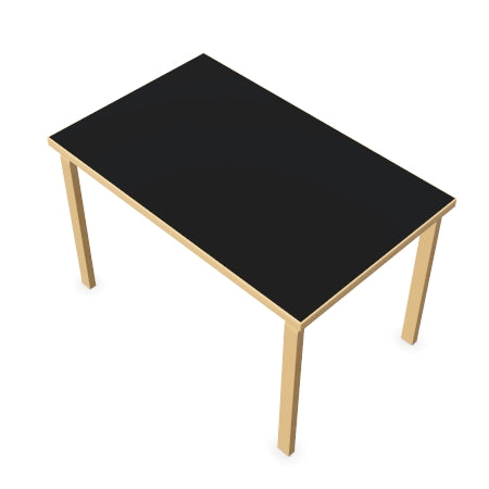 Aalto Table retangular 81B 120x75cm / 47.25x29.5in