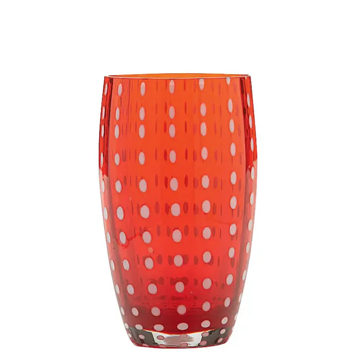 Perle Beverage Tumbler 15oz -Red