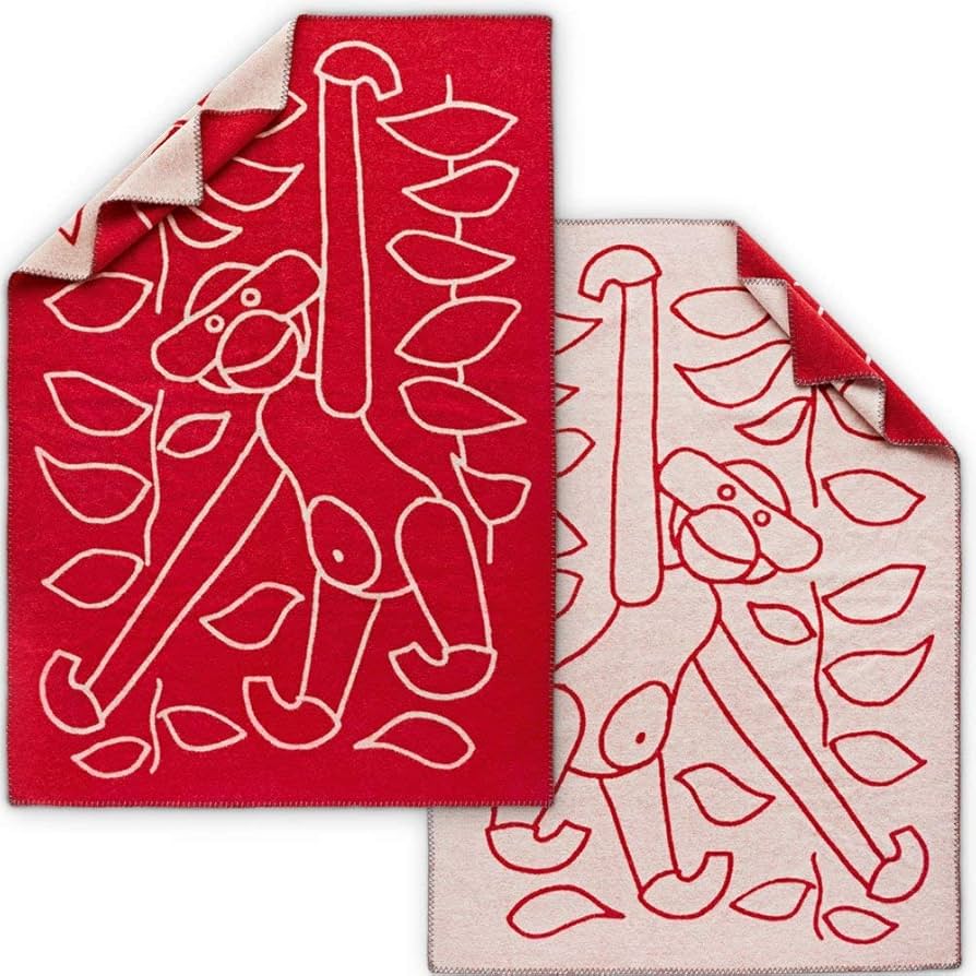 Kay Bojesen Blanket Monkey - Red