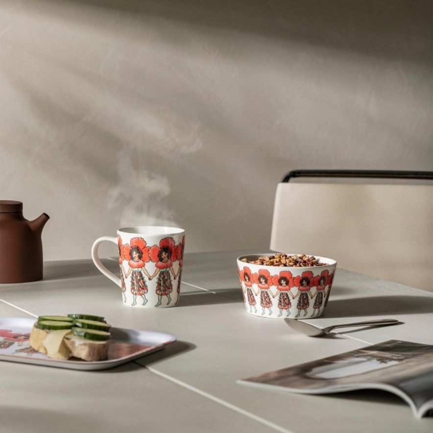 Mug with handle Poppy 40 cl