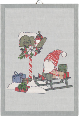 Tea towel 35X50 Christmas MAILBOX