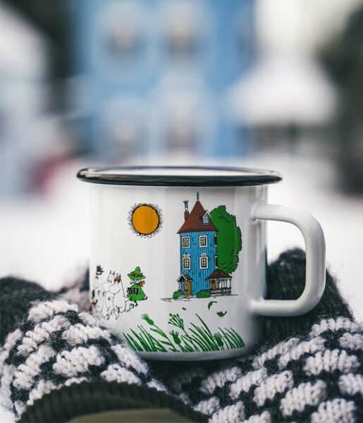 Moomin enamel mug Colors Moominvalley 3,7dl