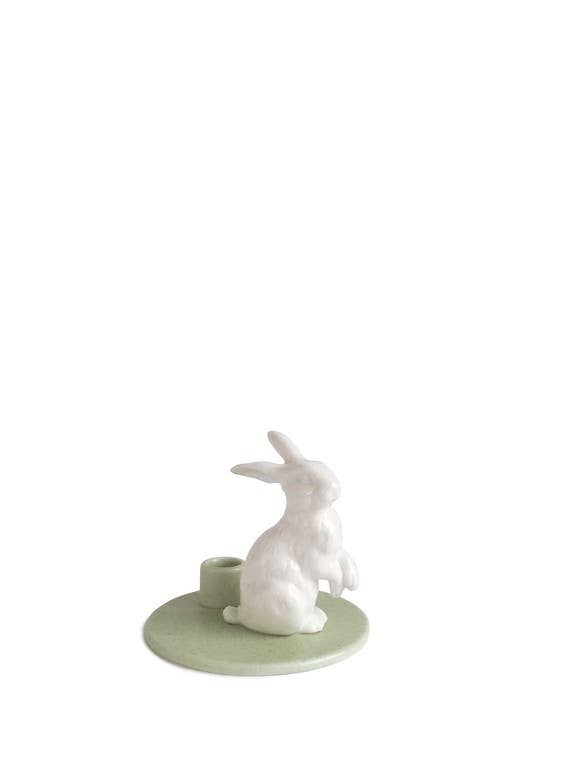 Sweet Stories Hare, Sage candlestick