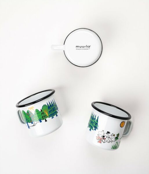 Moomin enamel mug Colors Moominvalley 3,7dl