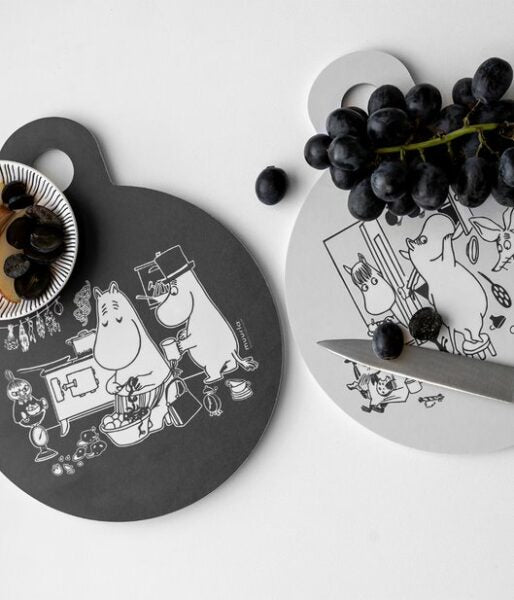 Moomin Cutting & Serving Board  In the Kitchen Ø  20cm