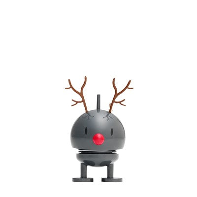 Hoptimist Small Reindeer Bumble dark grey
