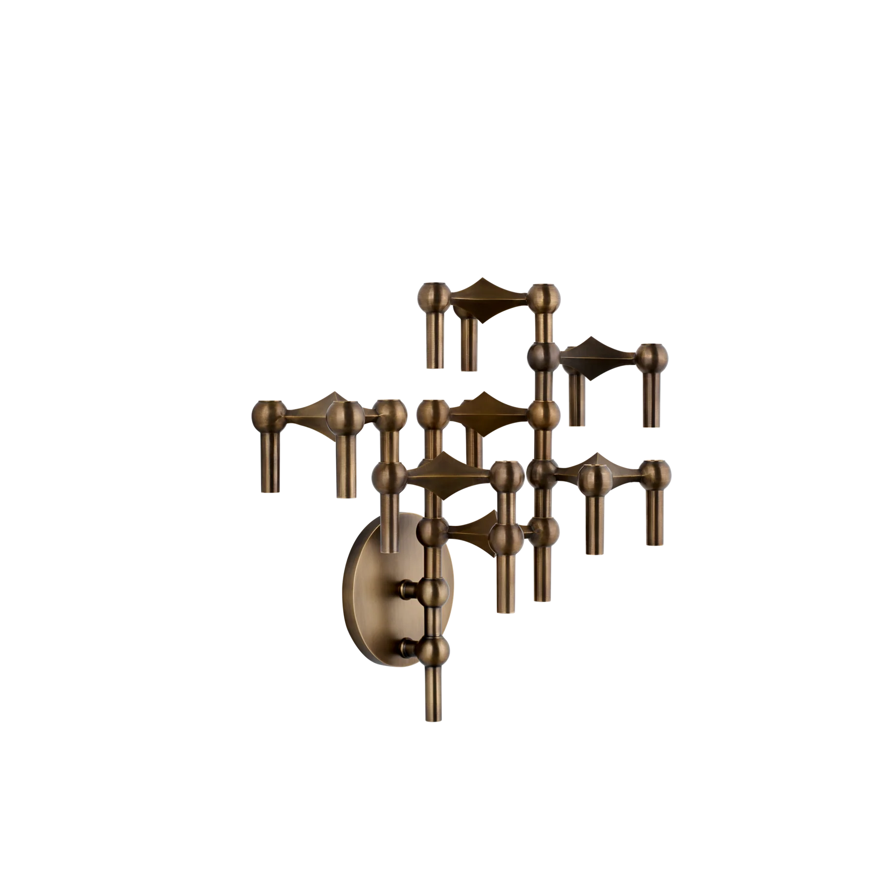 STOFF Nagel Wall Hanger, Bronzed brass