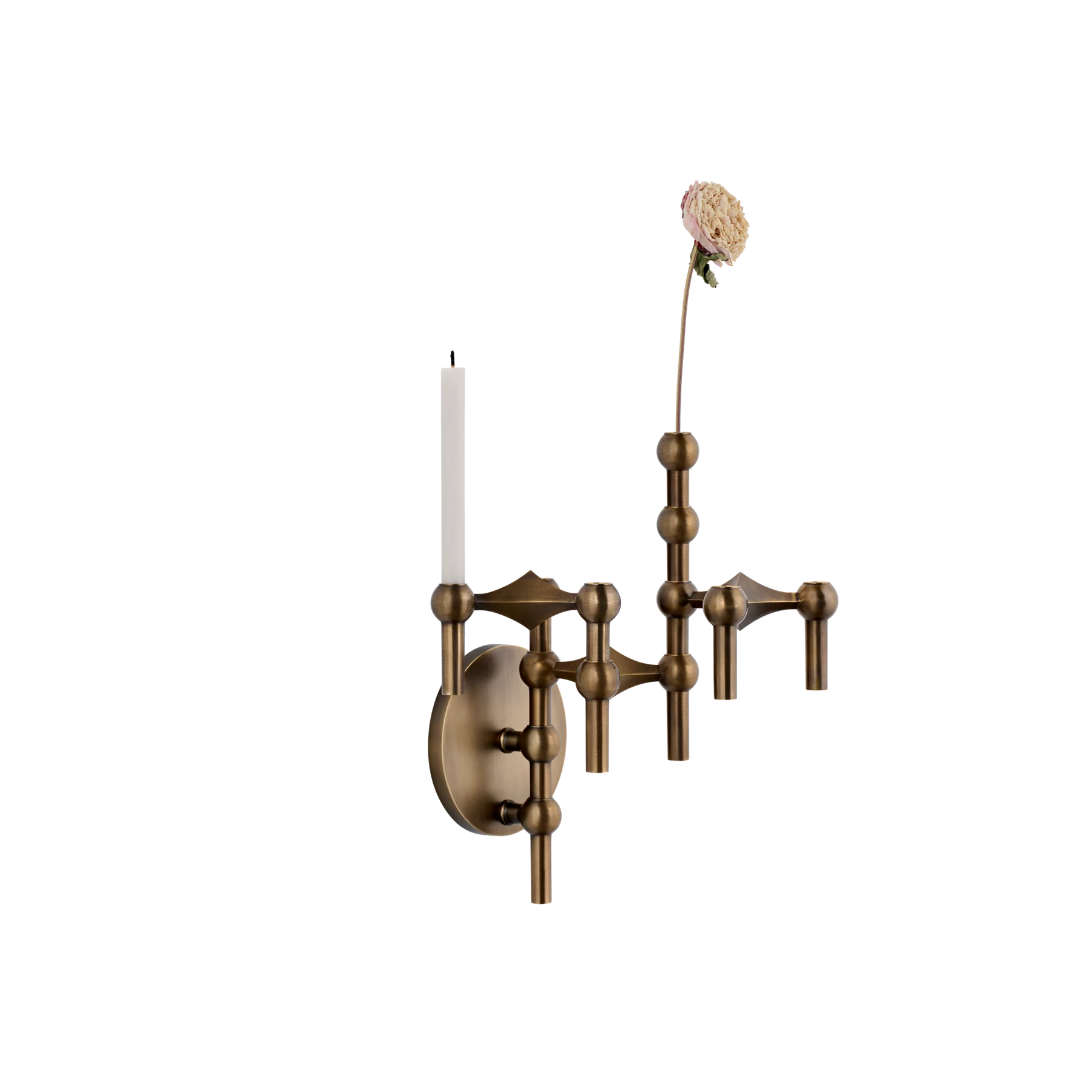 STOFF Nagel Wall Hanger, Bronzed brass