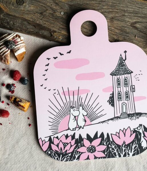 Moomin Cutting & Serving Board Friendship  25x32cm