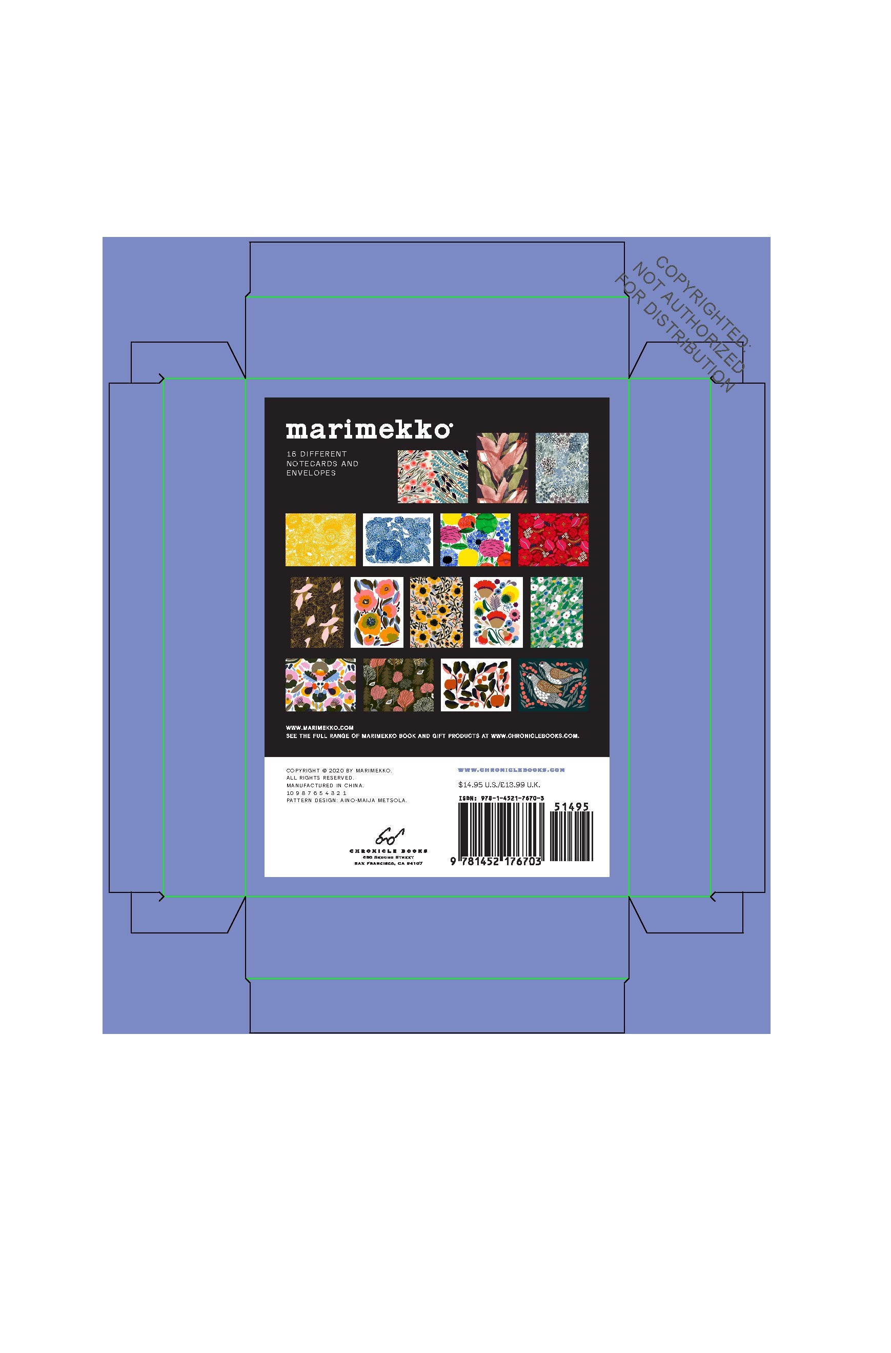 Marimekko Kukka Notecards / Greeting Cards