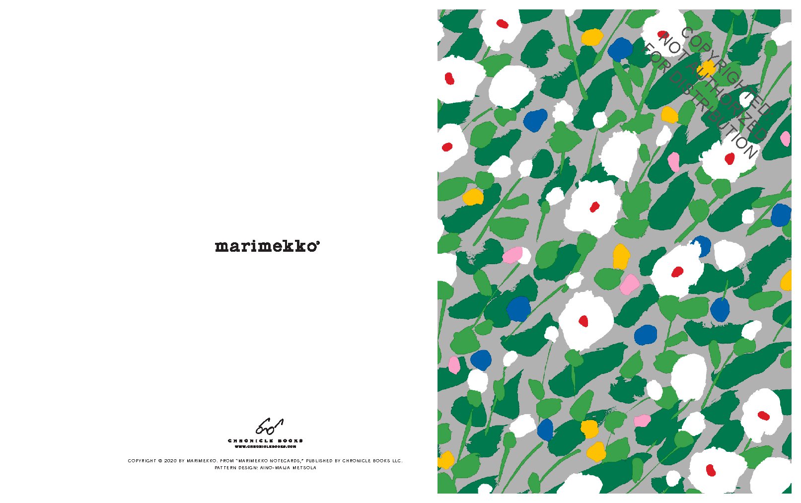 Marimekko Kukka Notecards / Greeting Cards