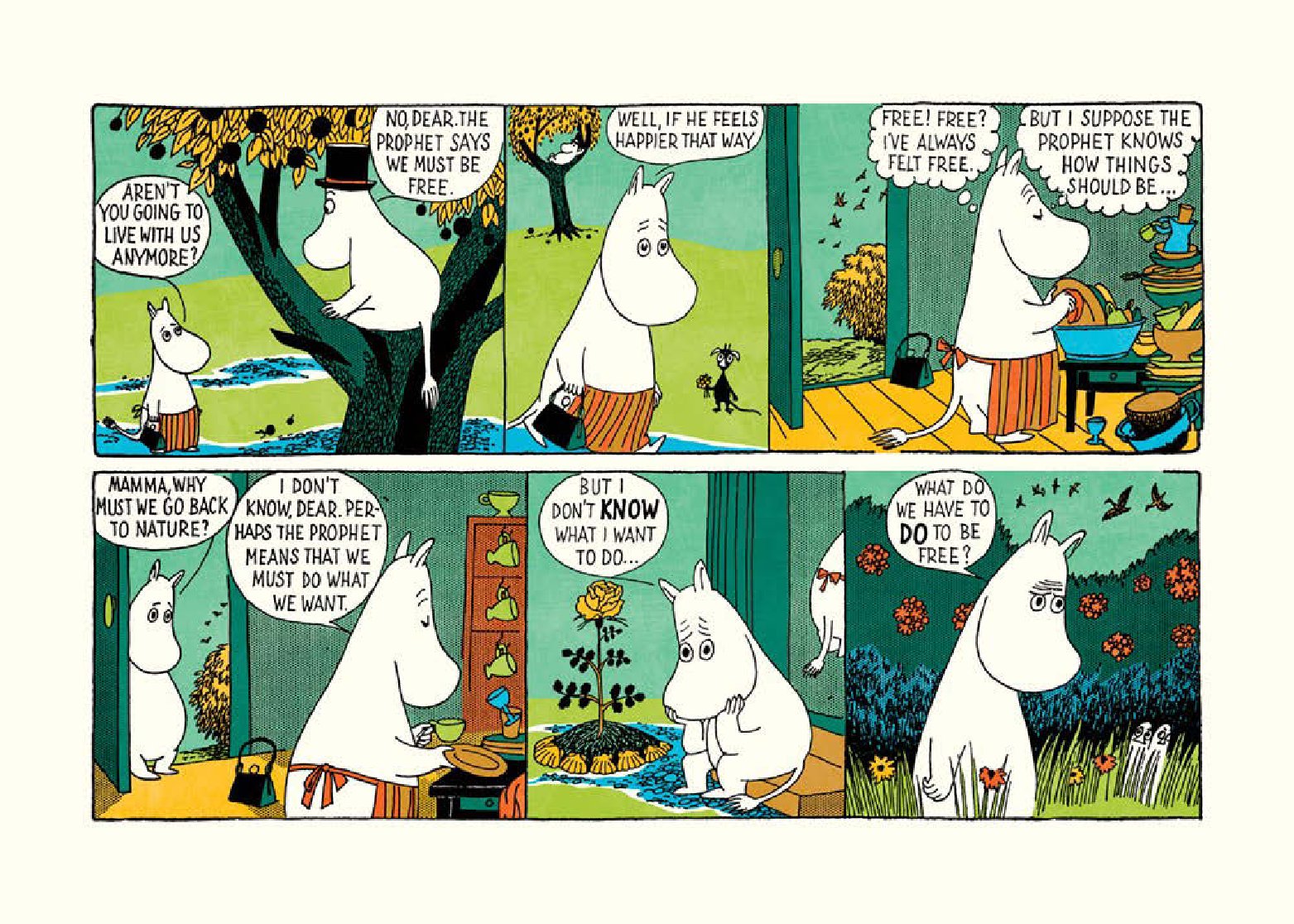 Moomin Begins a New Life