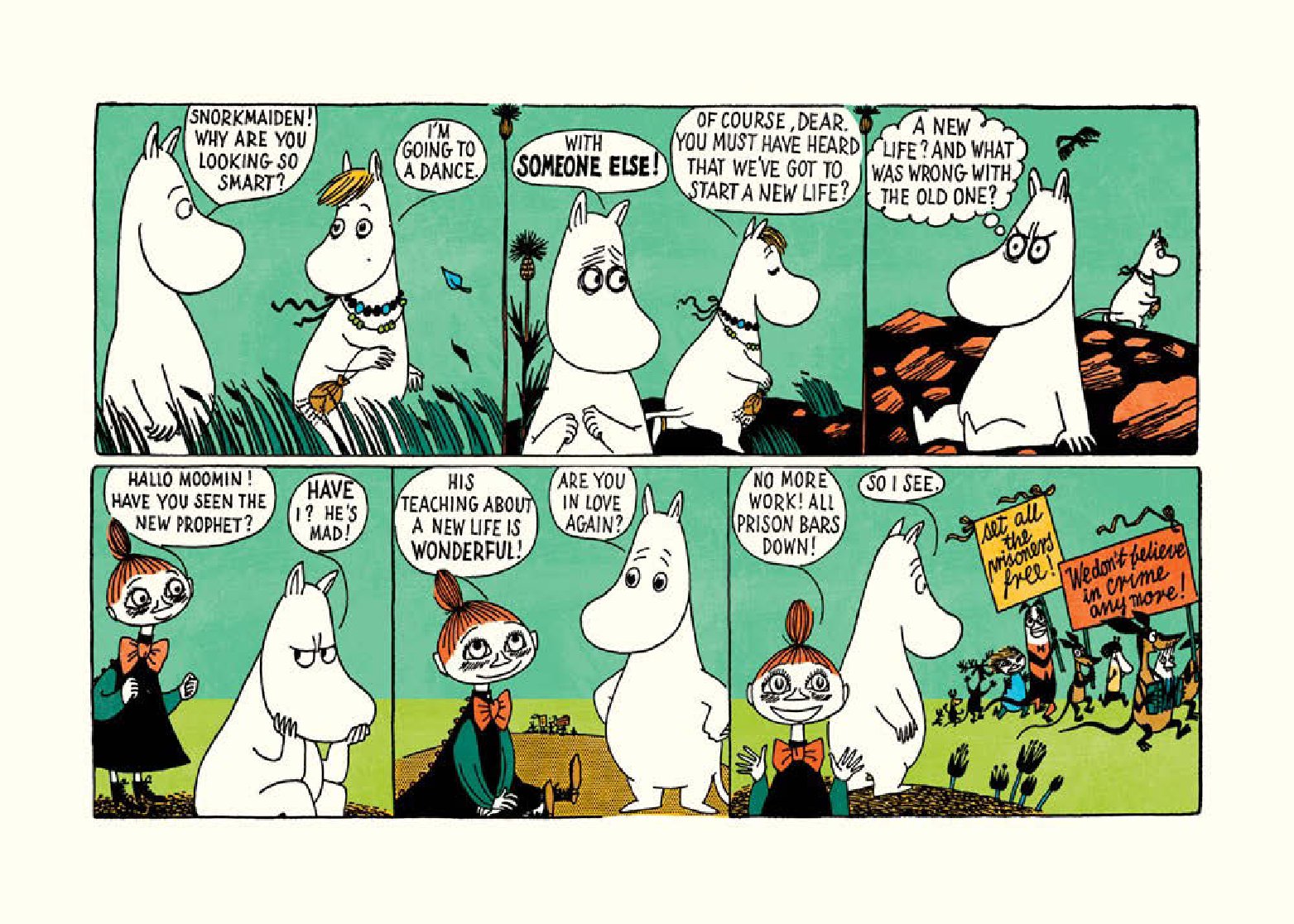 Moomin Begins a New Life