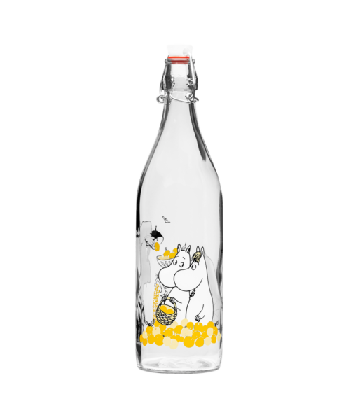 Moomin glass bottle Fruits 1L