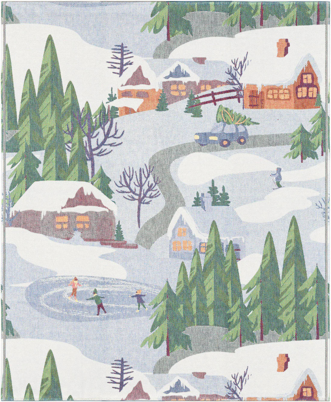 Organic Cotton blanket 140x170 cm VINTERLIV