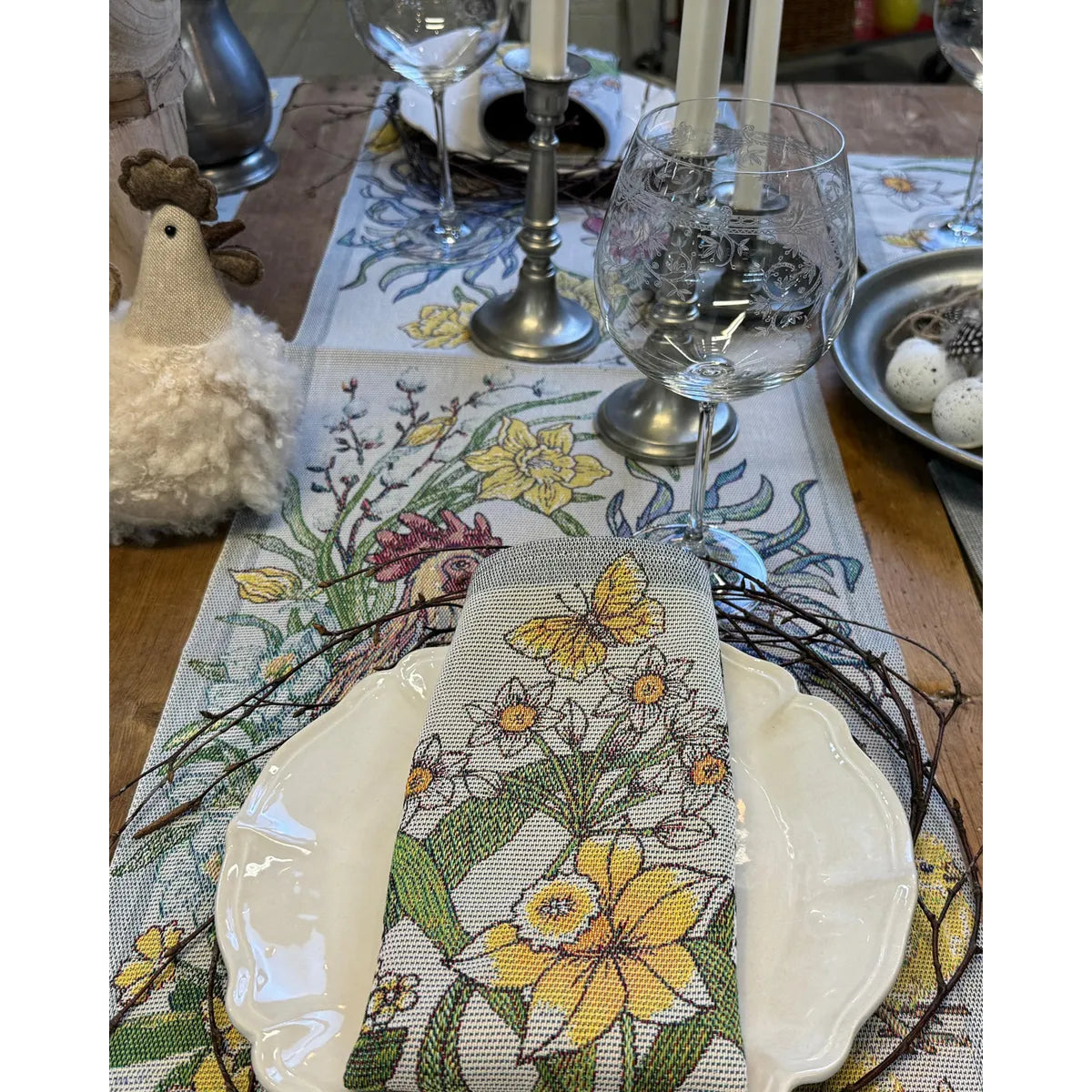 Table runner 35x80 cm DAFFODIL