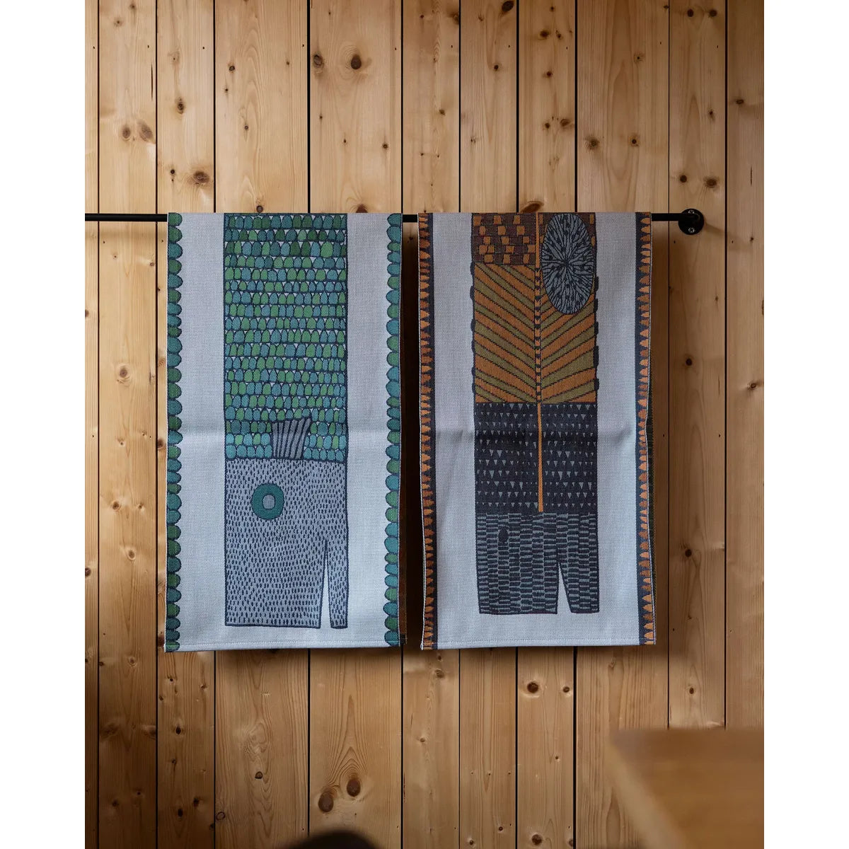 Table runner 35x120 cm NÄTMÖNSTER Lindberg