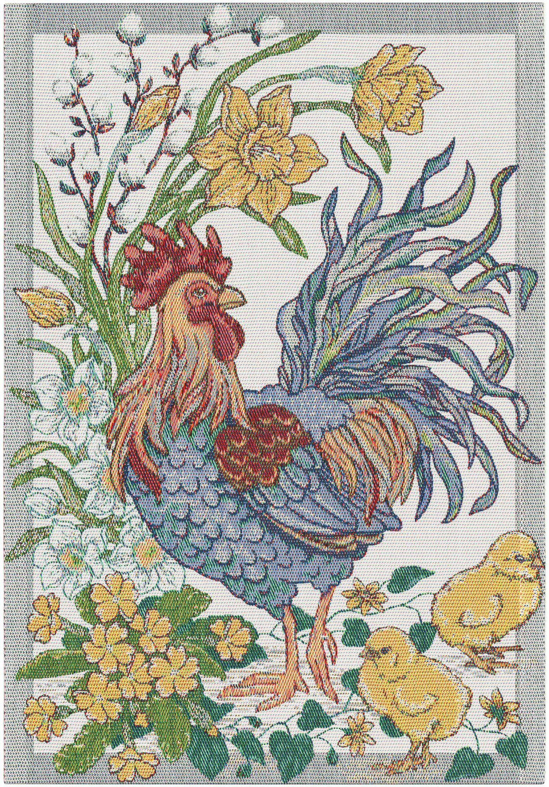 Tea towel 35x50 cm FJÄDERBLOM